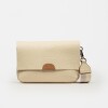 Morral Olivia en cuero graneado Cotton