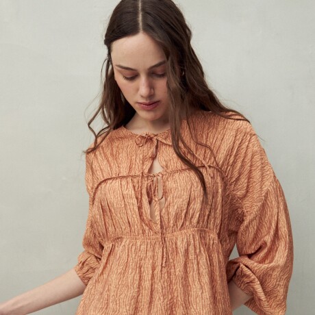 BLUSA BENNI PRINTED Animal Print