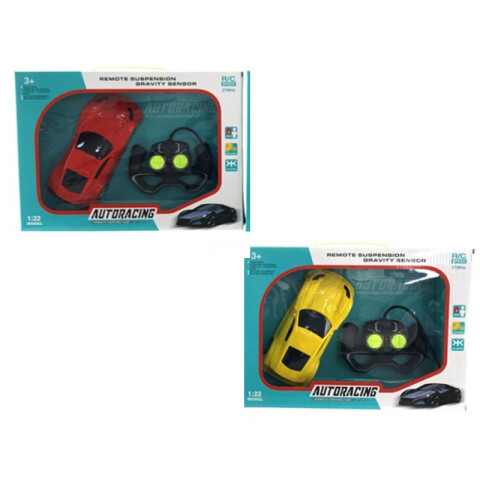 Auto c/suspensión remota en caja visora 34x25x6cm Auto C/suspensión Remota En Caja Visora 34x25x6cm