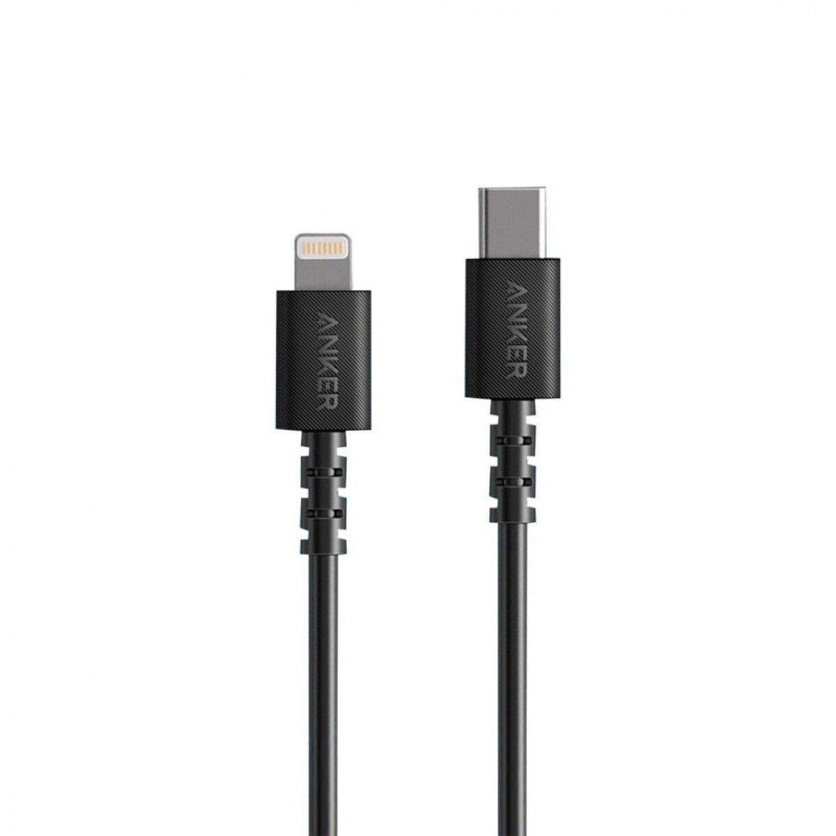 Anker powerline select usb-c with lightning connector 1.8m - Negro 