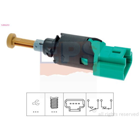 BULBO INTERRUPTOR CITROEN - PEUGEOT FRENO C1 C3 C4 C5 P207-307 FAE BULBO INTERRUPTOR CITROEN - PEUGEOT FRENO C1 C3 C4 C5 P207-307 FAE