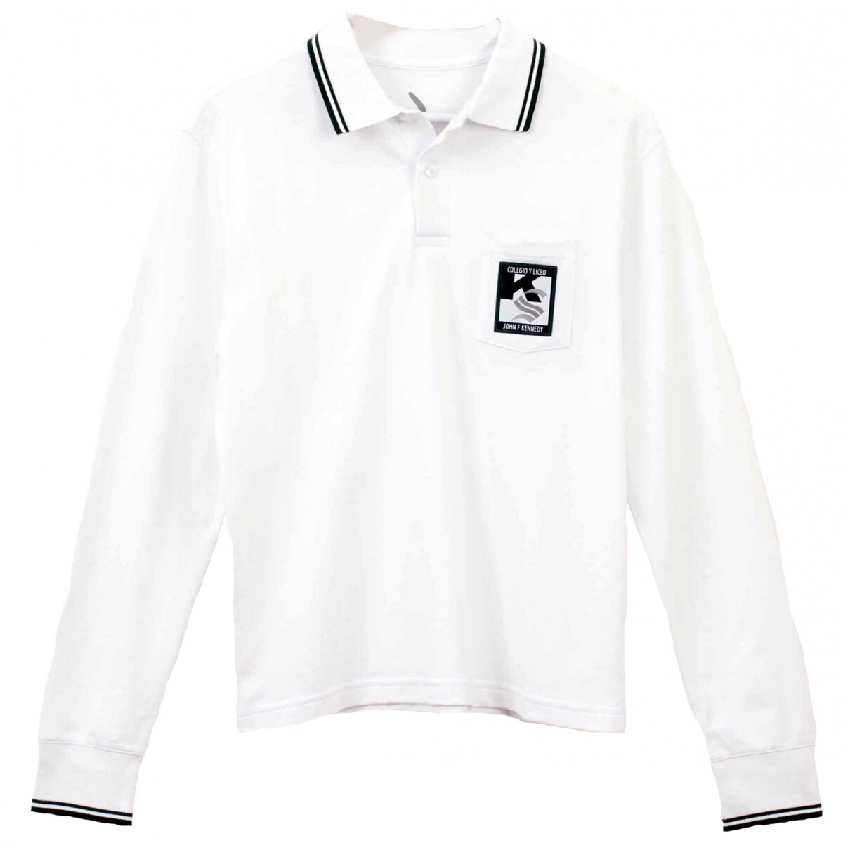 Remera Polo manga larga Kennedy Blanco