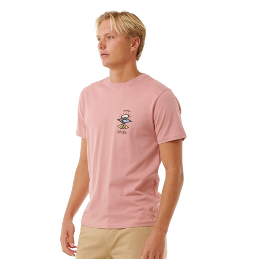 Remera Rip Curl Search Icon Tee - Rosa Remera Rip Curl Search Icon Tee - Rosa