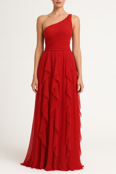 Vestido Cristal Rojo