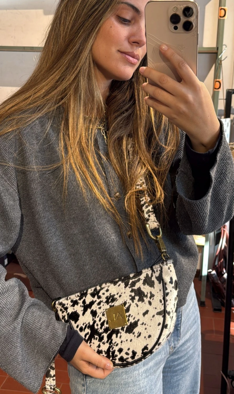 Brassy Bag Print