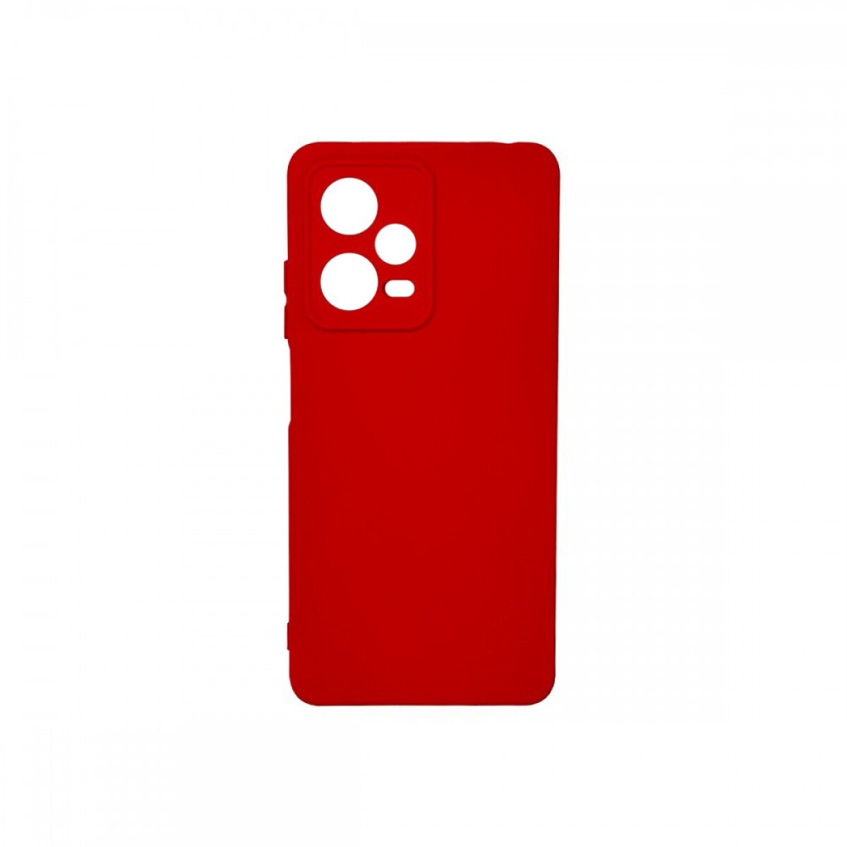 Protector Case de Silicona para Xiaomi Redmi Note 12 Pro - Rojo 
