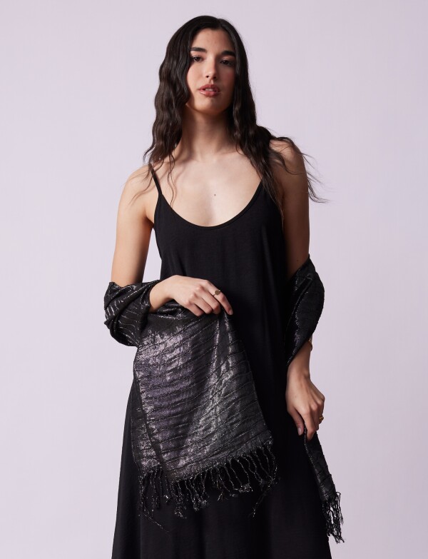 Pashmina Noche NEGRO