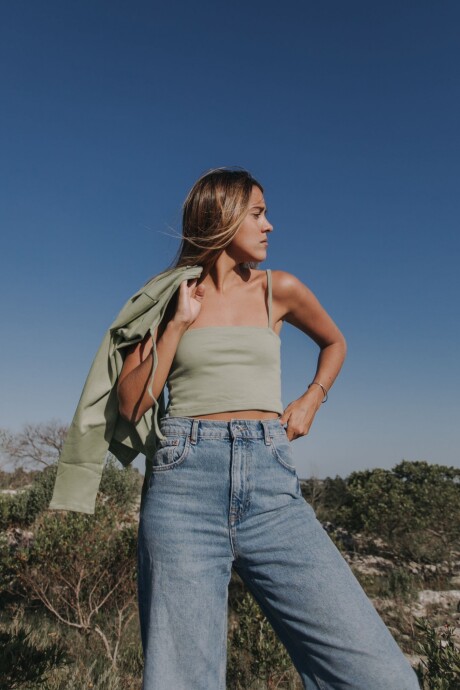 Top Endless Summer Uniform Verde Manzana