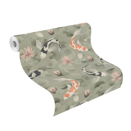 COLECCION WINDSONG - NOBU GREEN KOI FISH - N/A