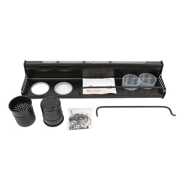 Organizador de cocina estante ganchos especieros y utensilios 58cm Imback Organizador de cocina estante ganchos especieros y utensilios 58cm Imback