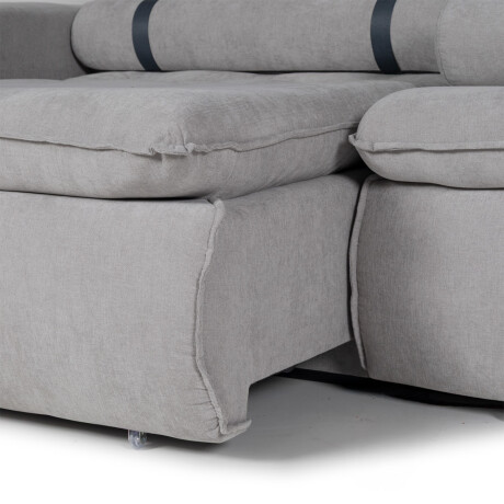 Sofá Cama Sense - Tela Microfibra Berlin 05 (Ceniza)