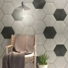 Cerámica para pared Connect Soft Grey Hexagonal Mate Cerámica Para Pared Connect Soft Grey Hexagonal Mate