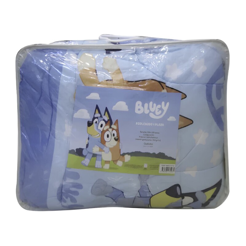 Acolchado en Microfibra Infantil BBC STUDIOS 1 Plaza Bluey Acolchado en Microfibra Infantil BBC STUDIOS 1 Plaza Bluey