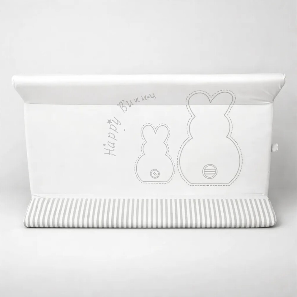 Cambiador rigido dormitorio NORDIC conejo gris blanco