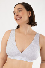 Halter vesta Gris melange