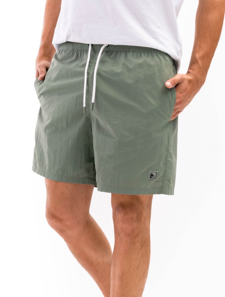 Short de Baño Taslon Buzios Kaki