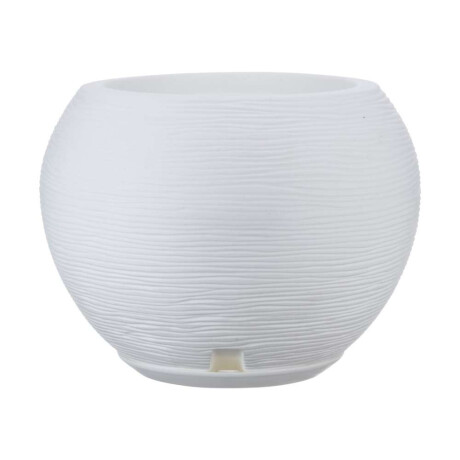 MACETA 32X32CM FLORENCA SISAL BLANCA