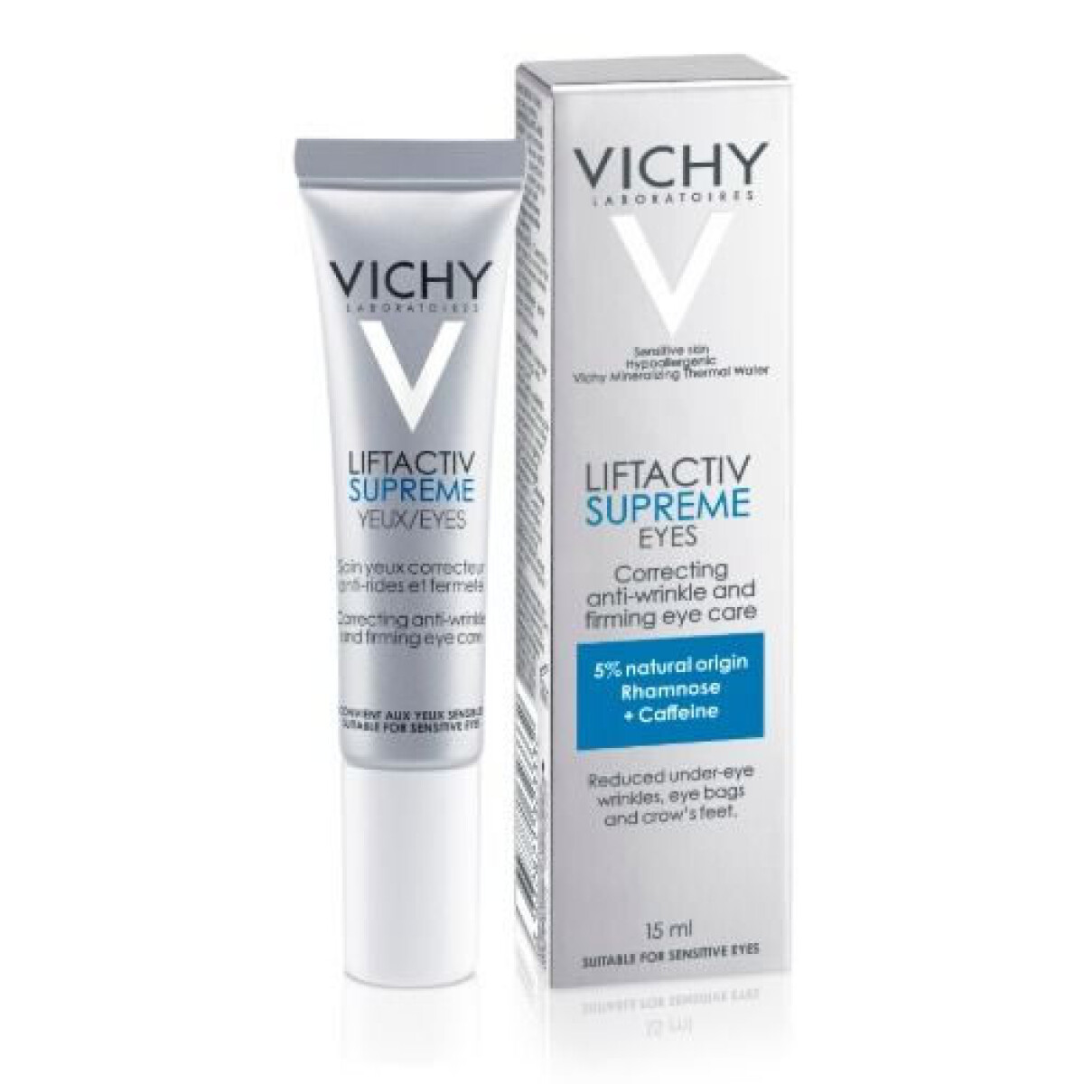 Crema Liftactiv de Ojos 15 ml Vichy | Antiarrugas y Antifatiga para el Contorno de Ojos