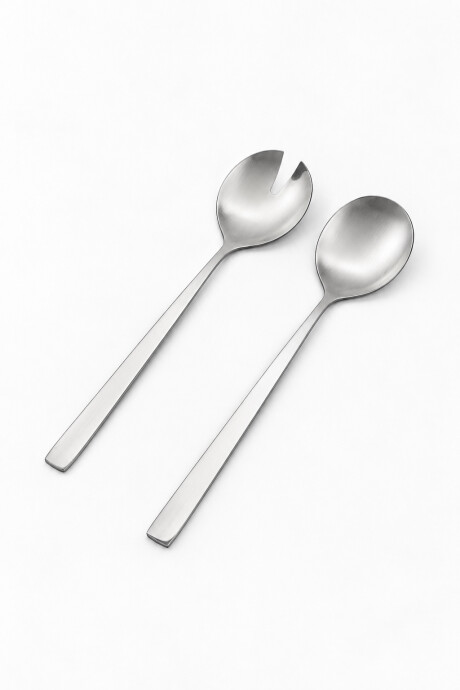 Cuchara Servir Quara, Set 2 Piezas. Plateado