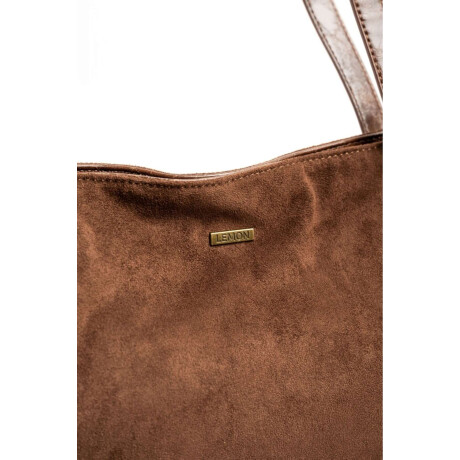 Travel Bag Gamuza Vegana Chocolate