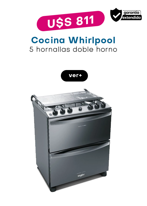 ¡oferta en Cocina Whirlpool!