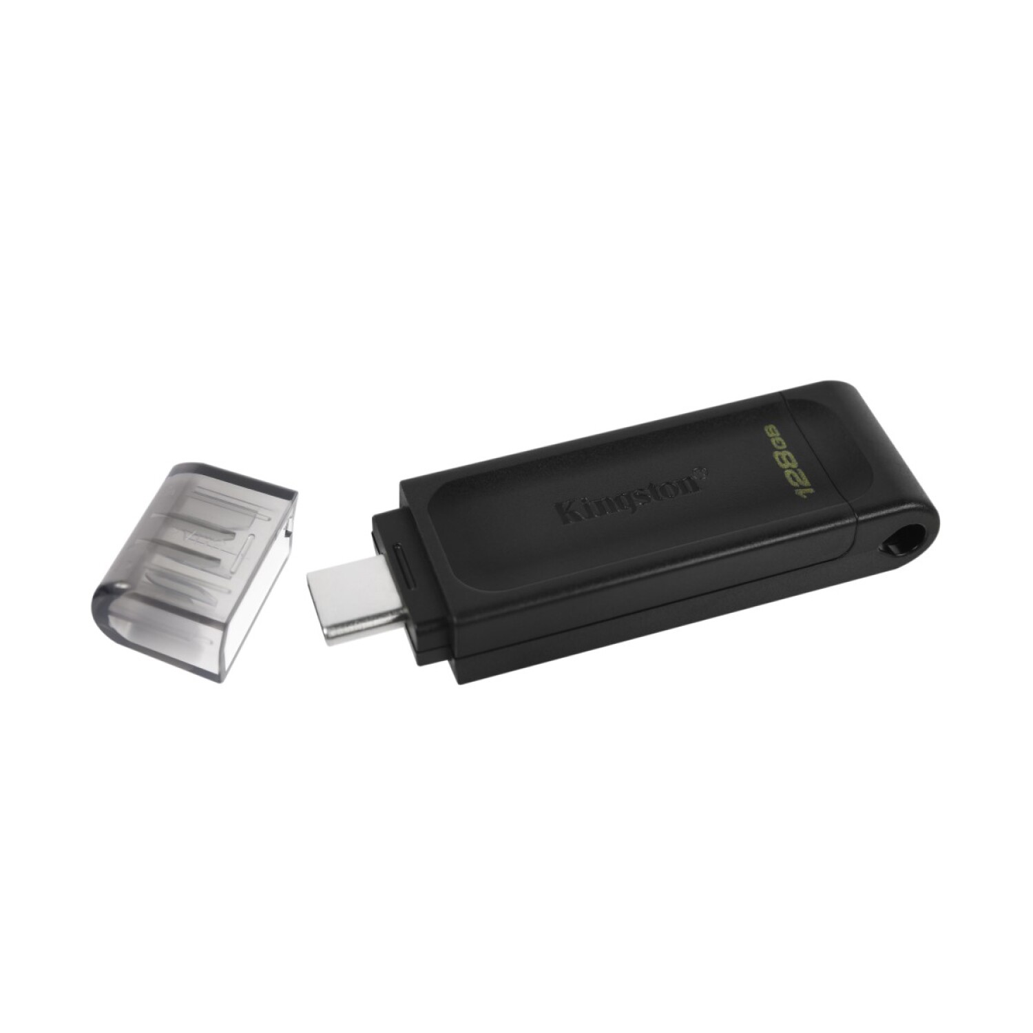 PENDRIVE USB-C 3.2 128GB KINGSTON DATATRAVELER 70 - Negro — Cover company