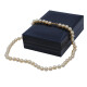 Collar de perlas de cultivo de 7 a 7,5 mm, con broche en oro 18k. Largo 44,cm Collar de perlas de cultivo de 7 a 7,5 mm, con broche en oro 18k. Largo 44,cm