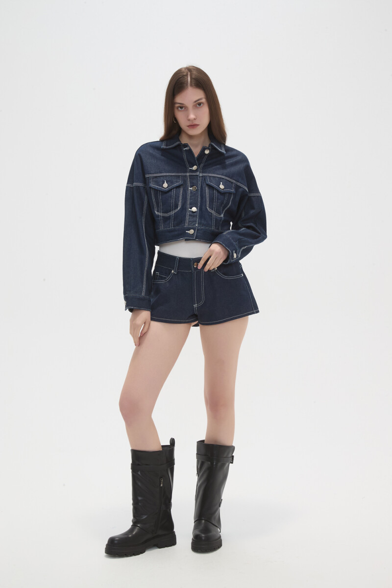 Campera Caditte - Azul Indigo 