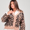 Saco Animal print Slowly Black Off