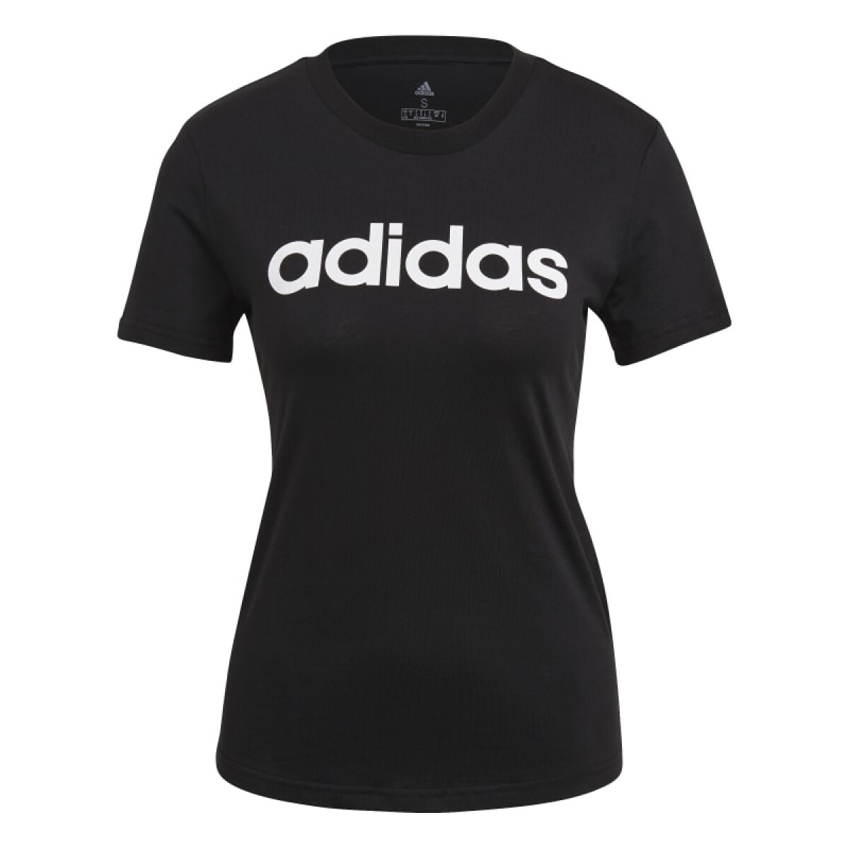 Remera Adidas de Mujer - GL0769 - Negro-blanco 