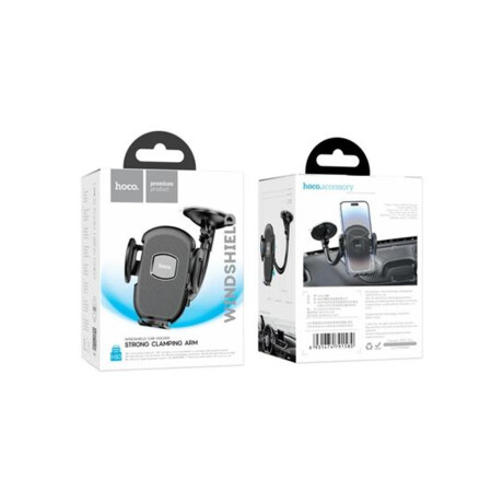 Soporte Auto para Celular HOCO H10 con Ventosa Negro Soporte Auto para Celular HOCO H10 con Ventosa Negro