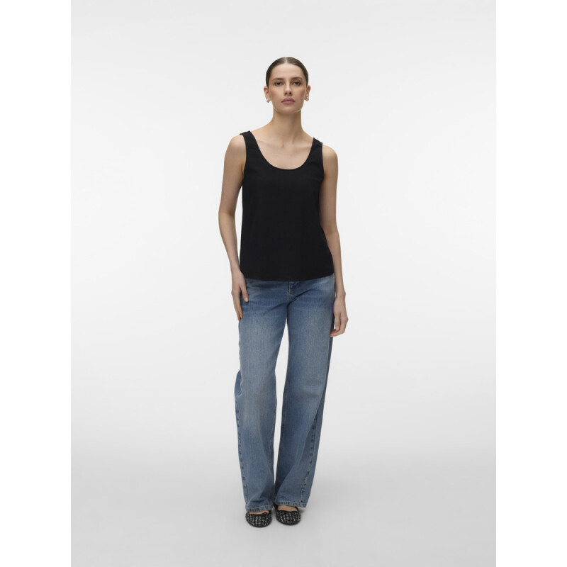 VMMYMILO S/L TOP WVN GA BLACK