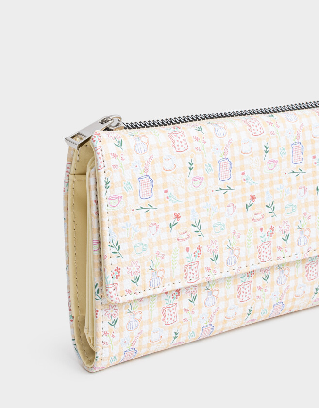 Ficheros Billetera Fichero Flores - Estampado Flores