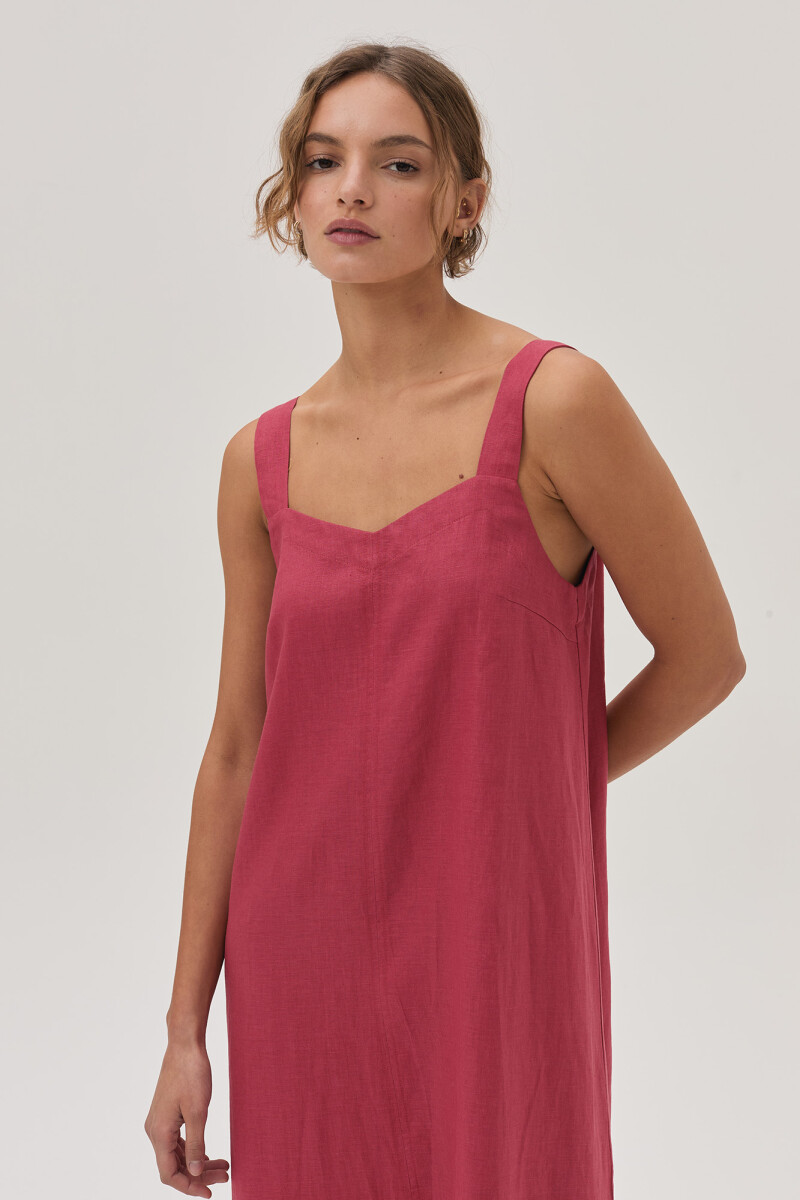 Vestido Roma Frambuesa