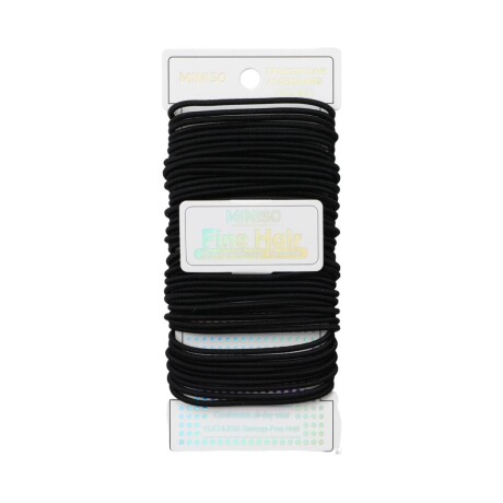 Gomita de pelo fina 50pcs Gomita de pelo fina 50pcs