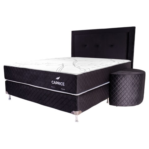 Sommier Completo Parana Caprice 160 x 200 Negro Sommier Completo Parana Caprice 160 x 200 Negro