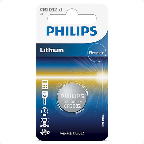 Pila de Litio CR2032 3V Philips Pila de Litio CR2032 3V Philips