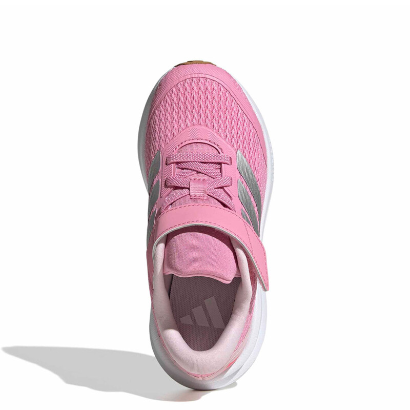 Championes de Niños Adidas Run Falcon 6 C/Velcro Rosado - Plateado