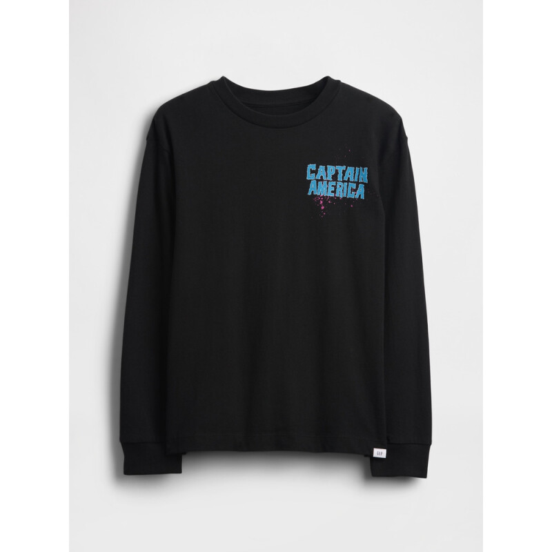 FR MVL LS GRAPHIC TEE BLACK