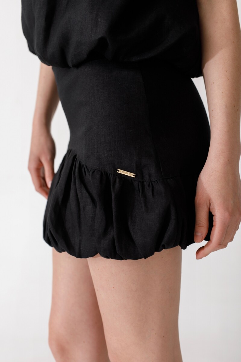 FALDA BALLOON Negro