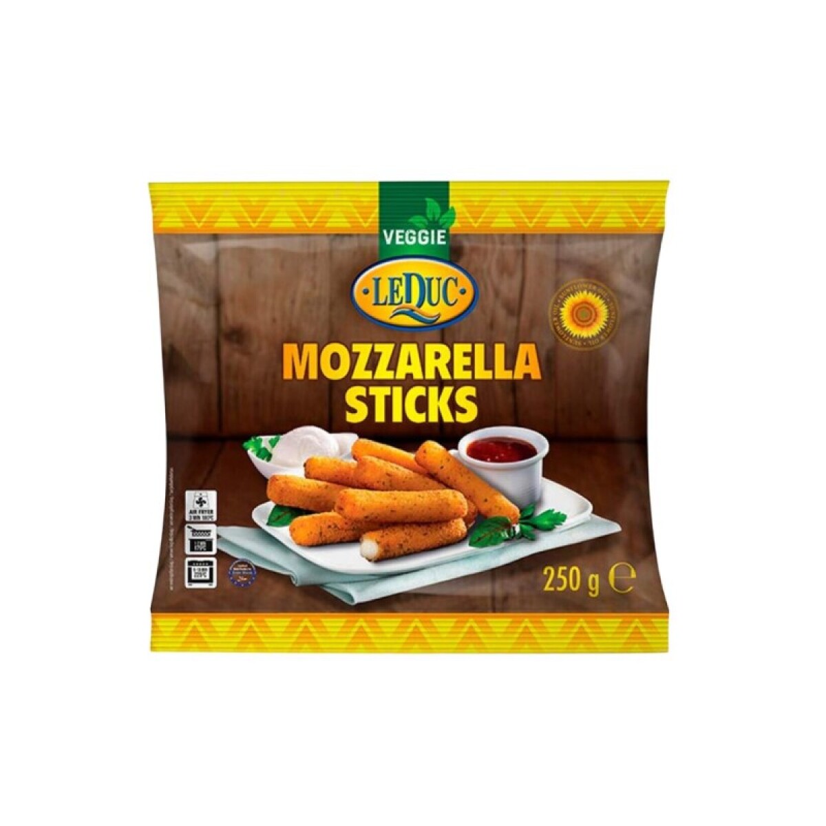 Bastón muzarella 250 grs 