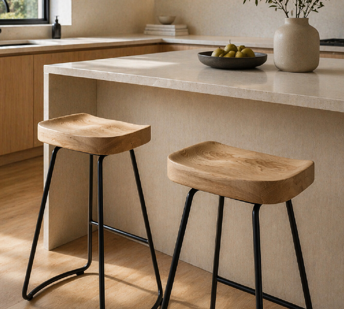 Banqueta Media Industrial 