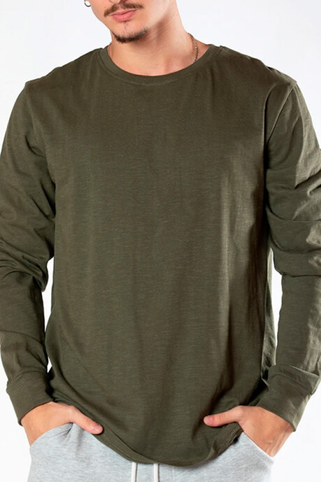 T-SHIRT ML ROLAN DIXIE Militar