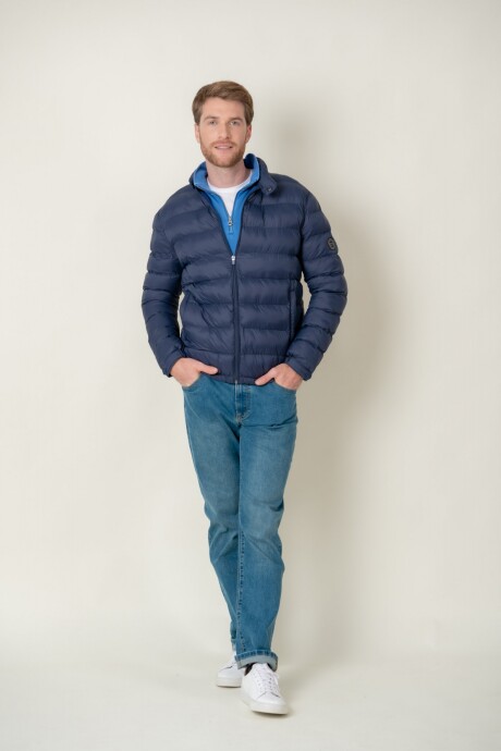 Campera Padded Azul Marino