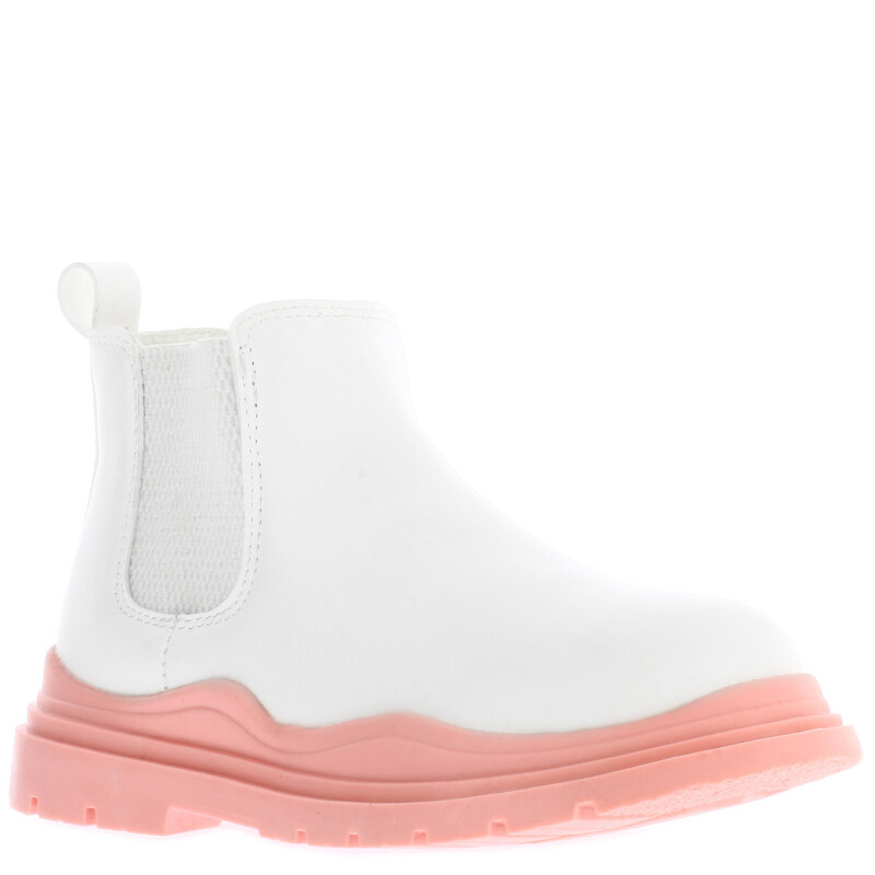 Bota de Niña MINI Miss Carol VERS con plataforma en contraste Blanco - Rosado