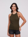 Musculosa Nirell Verde Oliva Oscuro