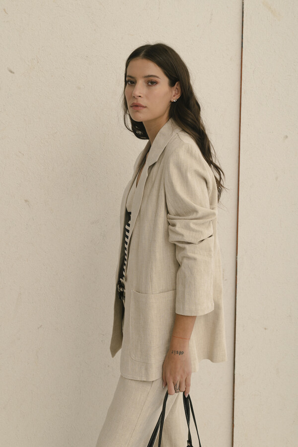 BLAZER LINO MIA BEIGE