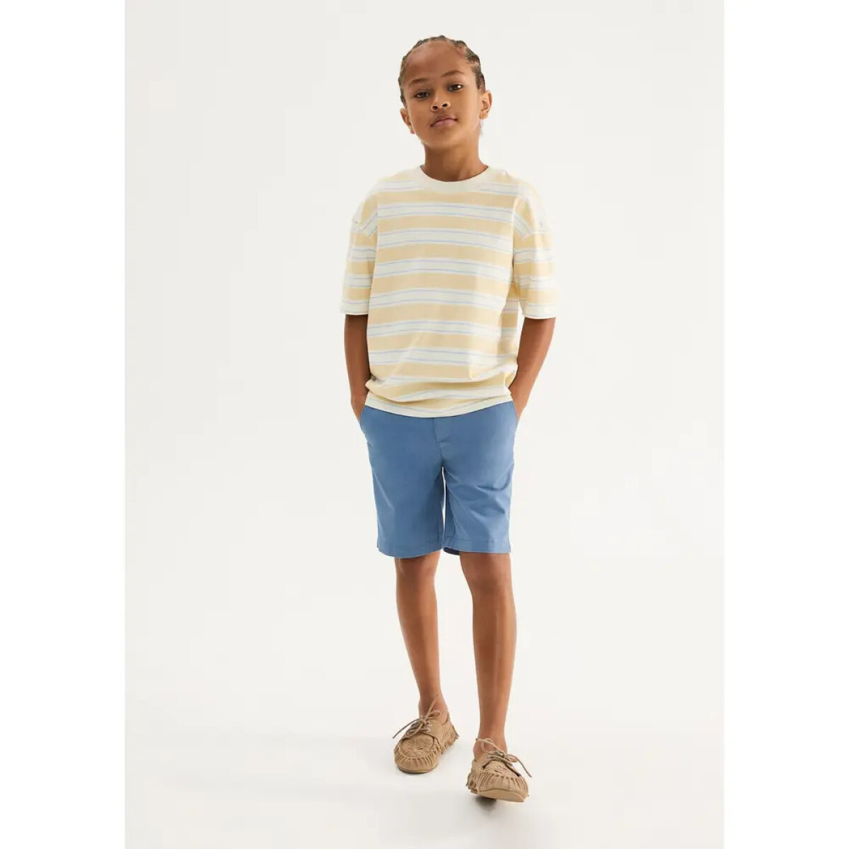 BERMUDA MASC - AZUL MEDIO 