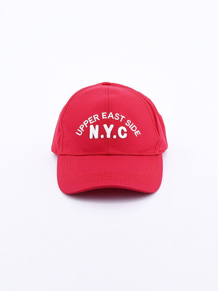 GORRO NYC ROJO