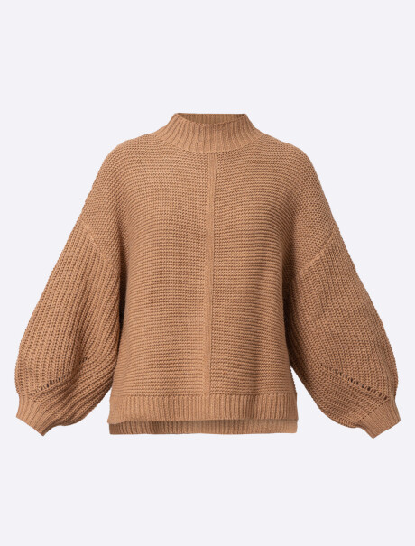 Sweater boxy beige